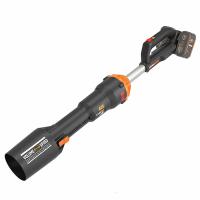 Воздуходувка WORX WG585E аккумуляторная 40V 266км/ч, бесщёточная, с двумя АКБ на 4 Ач и двойным ЗУ в 2A 