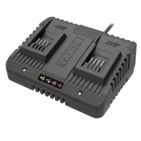 Двойное зарядное устройство WORX WA3772 20V в 2A (1А+1А) 