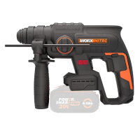 Перфоратор WORX NITRO WX381.9 аккумуляторный 20V 2 Дж, бесщеточный, без АКБ и ЗУ