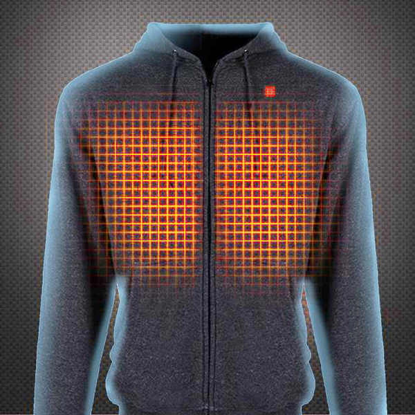 Куртка-толстовка с подогревом