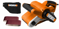 Ленточная шлифмашина WORX WX661.1 электрическая 220V 950Вт 
