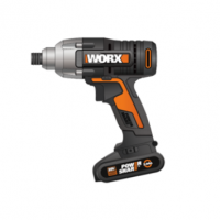 Винтоверт ударный WORX WX291 аккумуляторный 20V 170Нм, с АКБ на 2Ач и ЗУ, в кейсе