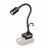 Гибкий фонарь WORX WX028.9 аккумуляторный 20V 300лм, без АКБ и ЗУ 