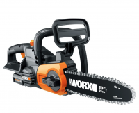 Пила цепная WORX WP340E, аккумуляторная 20V, 25 см, с АКБ на 2Ач и ЗУ 