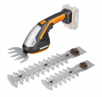 Ножницы для стрижки травы и кустарника WORX WG801E.9 аккумуляторные 20V, без АКБ и ЗУ 