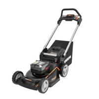 Газонокосилка самоходная WORX NITRO WG749E аккумуляторная 40V 46см, бесщеточная, с двумя АКБ на 4Ач и двойным ЗУ в 2A+2А 