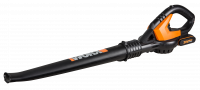 Воздуходувка WORX AIR WG549E аккумуляторная 20V 200км/ч, с АКБ на 2Ач и ЗУ 