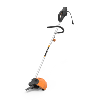 Триммер WORX WG111E электрический 220V, 1000 Вт, 38 см  