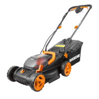 Газонокосилка WORX WG779E.9 аккумуляторная 40V 34см, без АКБ и ЗУ 