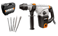 Перфоратор WORX WX333 электрический 220V 1250Вт 5Дж, в кейсе