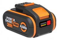 Аккумулятор WORX WA3014 PRO 20V на 4 Ач 