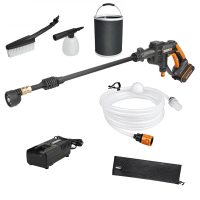 Мойка высокого давления WORX HydroShot WG629E.11 аккумуляторная 20V 22бар, с АКБ на 2Ач и ЗУ, в сумке (мах комплектация) 