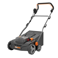 Аэратор-скарификатор WORX NITRO WG855E.9 аккумуляторный 40V 36см, бесщеточная, без АКБ и ЗУ 