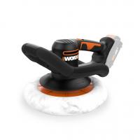 Полировальная орбитальная машина WORX WX856.9 аккумуляторная 20V, без АКБ и ЗУ 