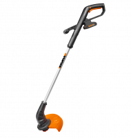Триммер WORX WG157E аккумуляторный 20V 25см, с АКБ на 1,5Ач и ЗУ в 0.4А 