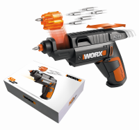 Отвертка WORX WX254.4 4V SD Slide Driver аккумуляторная с ЗУ и набором бит (6 шт)