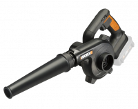 Воздуходувка WORX WX094.9 аккумуляторная 20V 250км/ч, без АКБ и ЗУ 