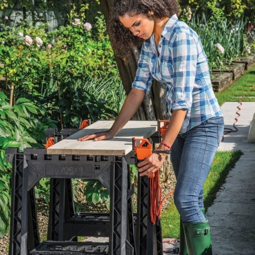 Козлы с зажимами WORX WX065 